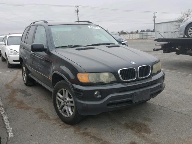 5UXFA53553LV78818 - 2003 BMW X5 3.0I BLACK photo 1