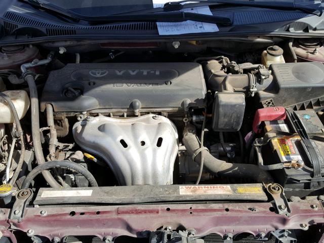 JTKDE167080236052 - 2008 TOYOTA SCION TC 红色 照片 7