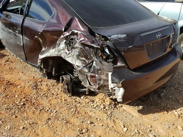 JTKDE167080236052 - 2008 TOYOTA SCION TC 红色 照片 9