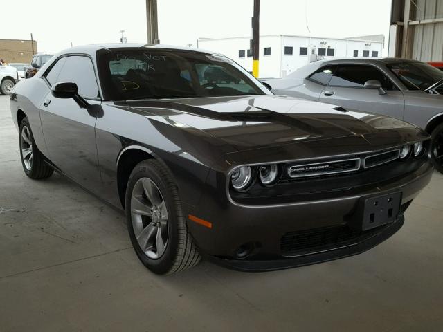 2C3CDZAG9HH501384 - 2017 DODGE CHALLENGER GRAY photo 1