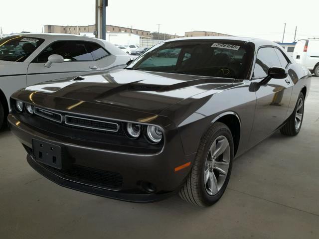 2C3CDZAG9HH501384 - 2017 DODGE CHALLENGER GRAY photo 2