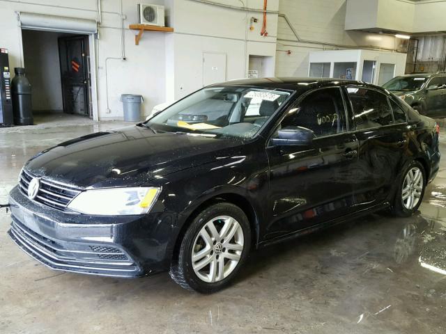 3VW2K7AJXFM233695 - 2015 VOLKSWAGEN JETTA BASE 黑色 照片 2