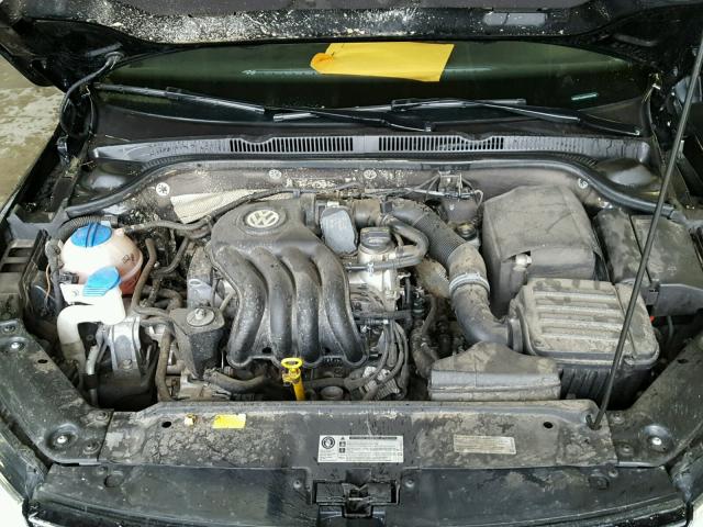 3VW2K7AJXFM233695 - 2015 VOLKSWAGEN JETTA BASE 黑色 照片 7