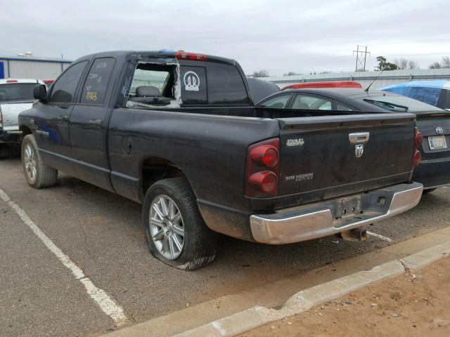 1D7HA18257S238541 - 2007 DODGE RAM 1500 S BLACK photo 3