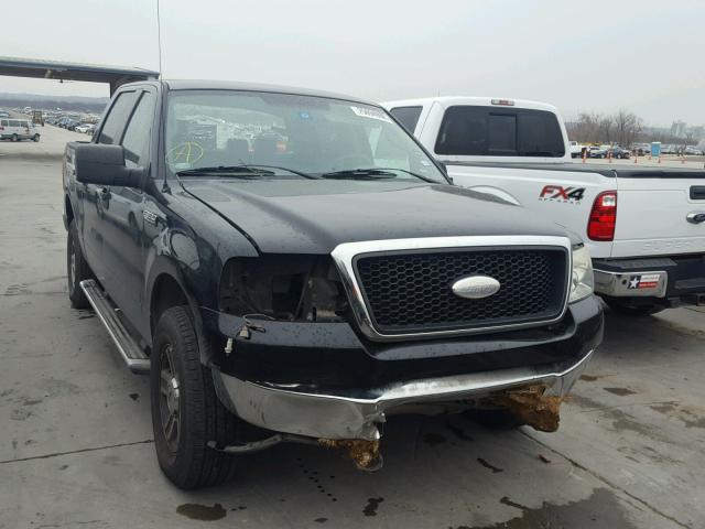 1FTRW14W47KA56886 - 2007 FORD F150 SUPER BLACK photo 1