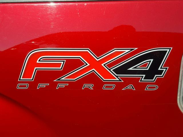 1FTFW1ETXDFD89542 - 2013 FORD F150 SUPER RED photo 9