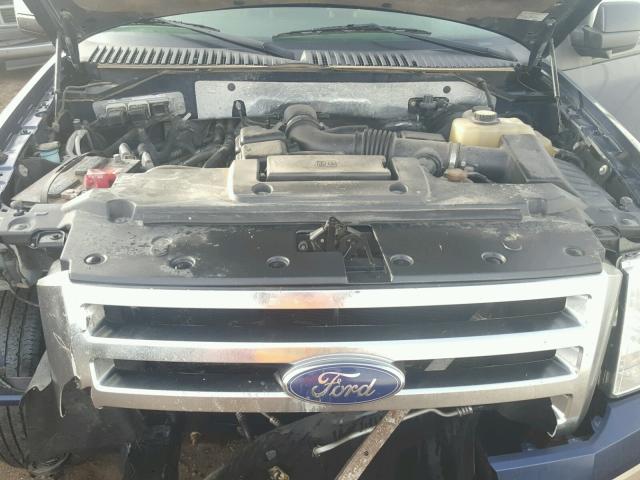 1FMFK18578LA80073 - 2008 FORD EXPEDITION BLUE photo 7