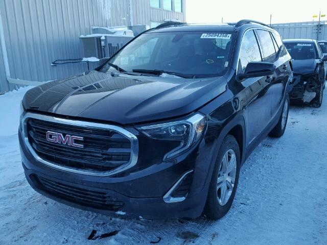 3GKALMEV8JL181008 - 2018 GMC TERRAIN SL BLACK photo 2