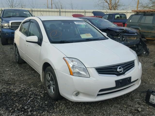 3N1AB6AP1BL624055 - 2011 NISSAN SENTRA 2.0 WHITE photo 1