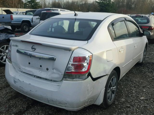 3N1AB6AP1BL624055 - 2011 NISSAN SENTRA 2.0 WHITE photo 4