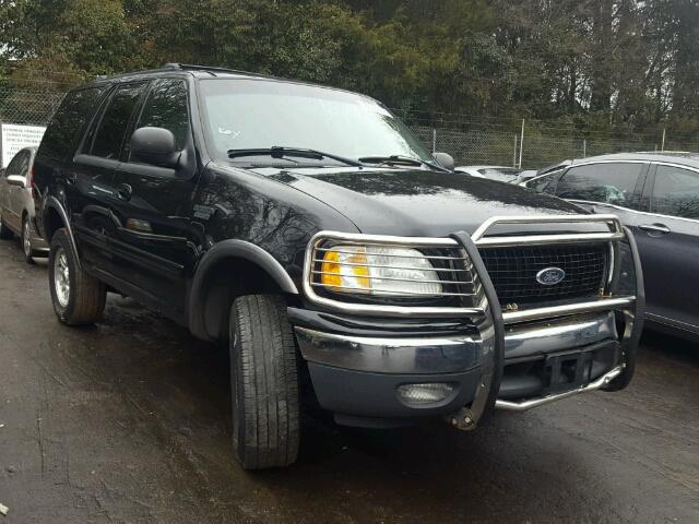 1FMPU16L02LA55720 - 2002 FORD EXPEDITION BLACK photo 1