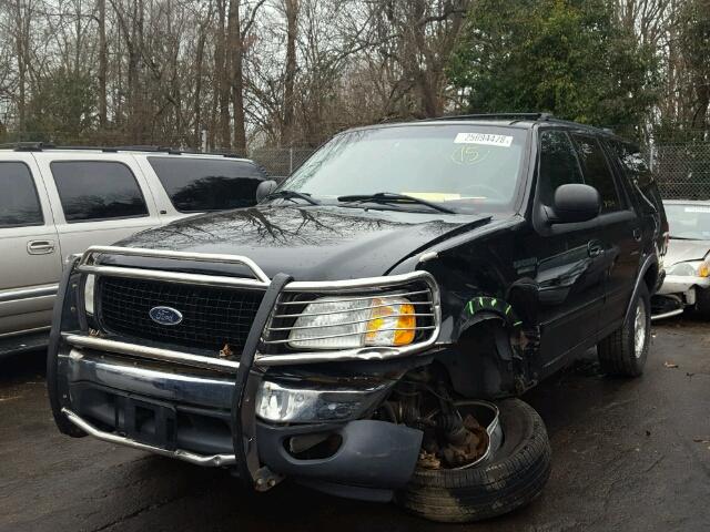 1FMPU16L02LA55720 - 2002 FORD EXPEDITION BLACK photo 2