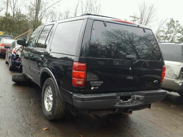 1FMPU16L02LA55720 - 2002 FORD EXPEDITION BLACK photo 3