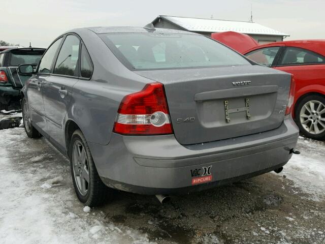 YV1MH682162153626 - 2006 VOLVO S40 T5 GRAY photo 3