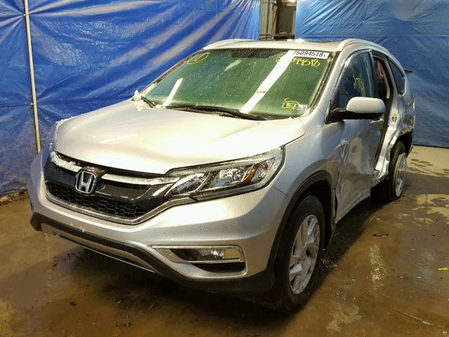 2HKRM4H77GH662269 - 2016 HONDA CR-V EXL SILVER photo 2