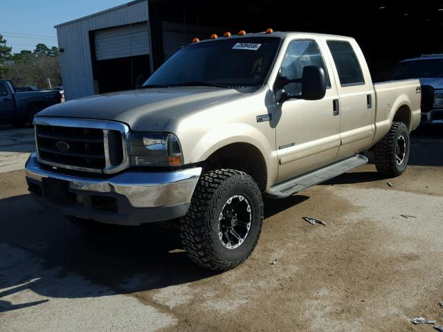 3FTNW21F81MA12169 - 2001 FORD F250 SUPER TAN photo 2