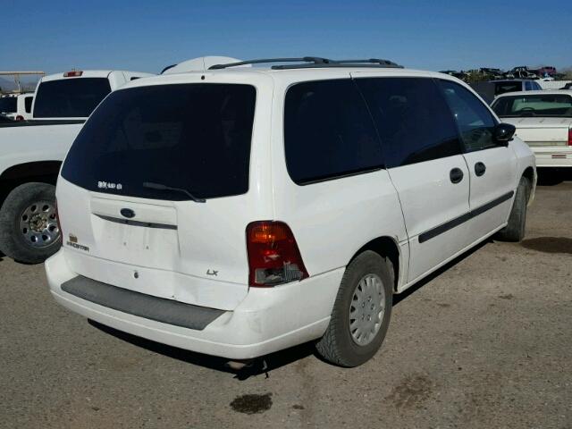 2FMZA51423BA02155 - 2003 FORD WINDSTAR L WHITE photo 4