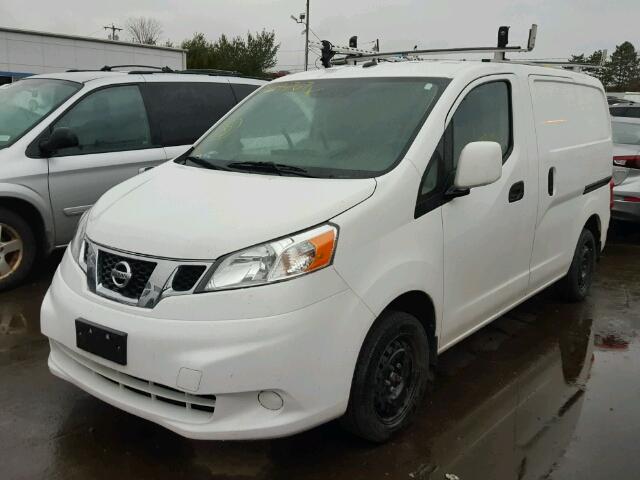 3N6CM0KN3EK693492 - 2014 NISSAN NV200 WHITE photo 2