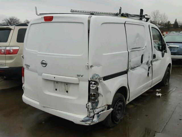 3N6CM0KN3EK693492 - 2014 NISSAN NV200 WHITE photo 4