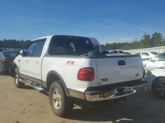 1FTRW08L33KD29546 - 2003 FORD F150 SUPER WHITE photo 3