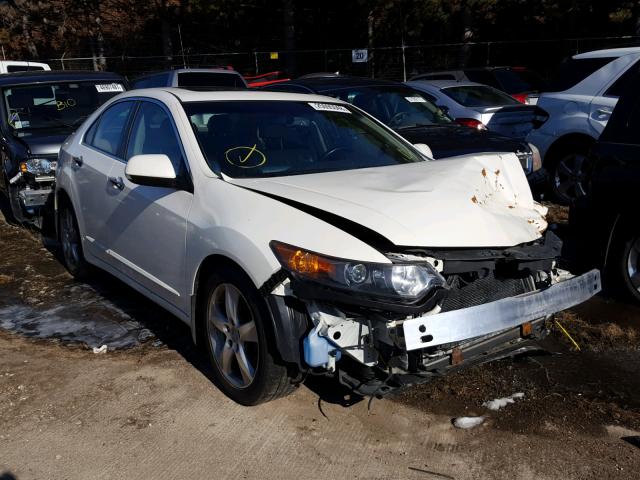 JH4CU2F68BC015046 - 2011 ACURA TSX WHITE photo 1