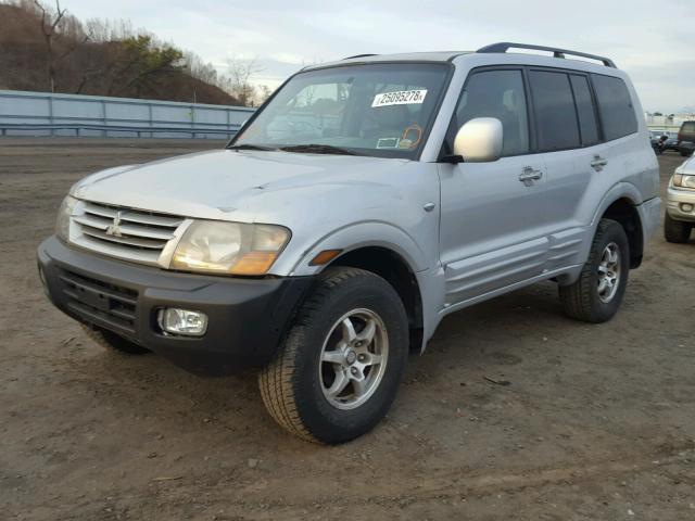 JA4MW51R12J024115 - 2002 MITSUBISHI MONTERO LI GRAY photo 2