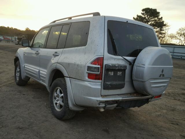 JA4MW51R12J024115 - 2002 MITSUBISHI MONTERO LI GRAY photo 3