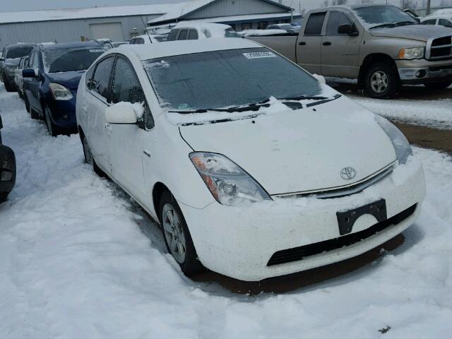 JTDKB20UX77626707 - 2007 TOYOTA PRIUS WHITE photo 1