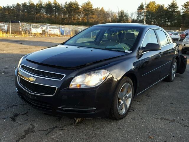 1G1ZD5E04AF220895 - 2010 CHEVROLET MALIBU 2LT BLACK photo 2