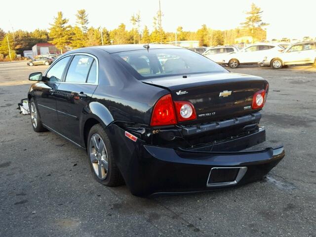 1G1ZD5E04AF220895 - 2010 CHEVROLET MALIBU 2LT BLACK photo 3