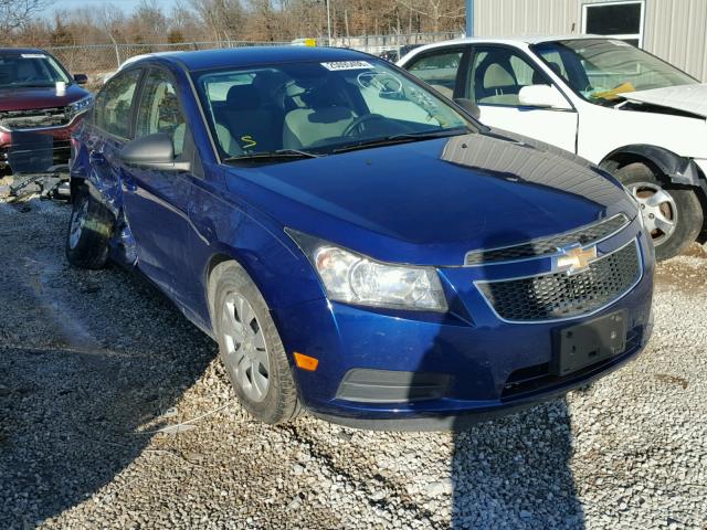 1G1PB5SH6D7102109 - 2013 CHEVROLET CRUZE LS BLUE photo 1