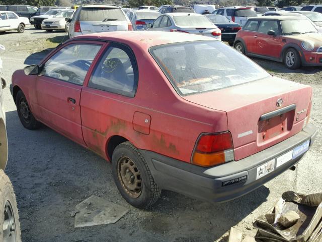 JT2EL55D1S0030738 - 1995 TOYOTA TERCEL STD RED photo 3