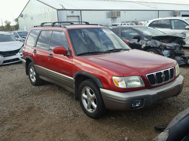 JF1SF65512H750757 - 2002 SUBARU FORESTER S 红色 照片 1
