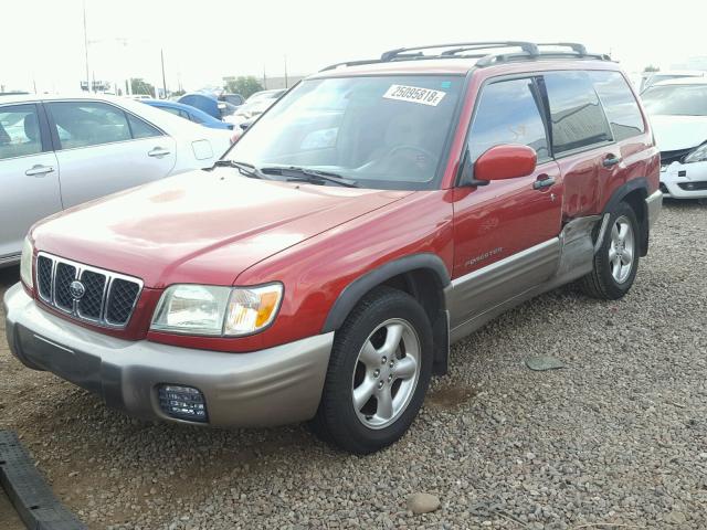 JF1SF65512H750757 - 2002 SUBARU FORESTER S 红色 照片 2