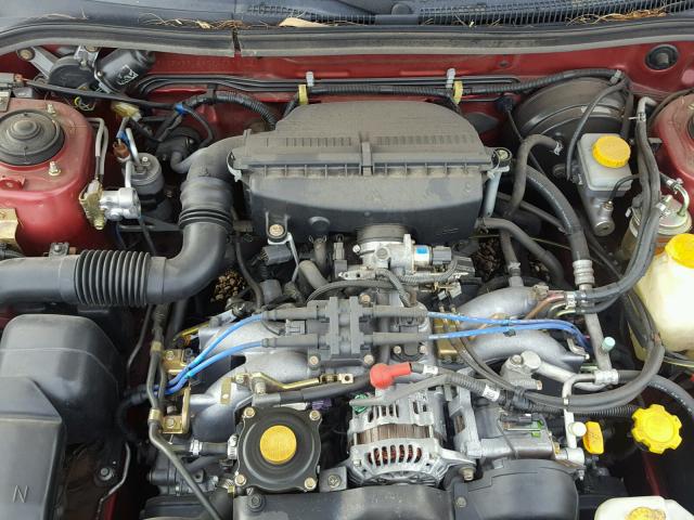 JF1SF65512H750757 - 2002 SUBARU FORESTER S 红色 照片 7