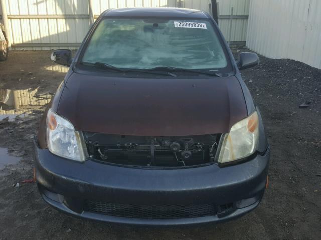 JTKKT624965011778 - 2006 TOYOTA SCION XA GRAY photo 9