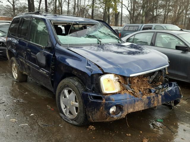 1GKDS13S222261625 - 2002 GMC ENVOY BLUE photo 1