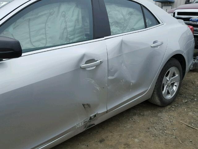 1G11A5SA1GU141112 - 2016 CHEVROLET MALIBU LIM SILVER photo 9