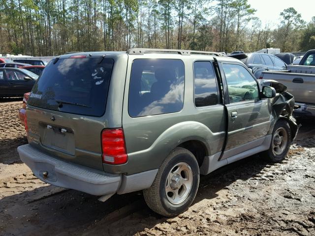 1FMYU60E23UC04524 - 2003 FORD EXPLORER S GREEN photo 4