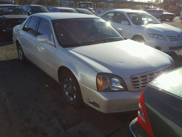 1G6KE57Y1YU269344 - 2000 CADILLAC DEVILLE DH WHITE photo 1