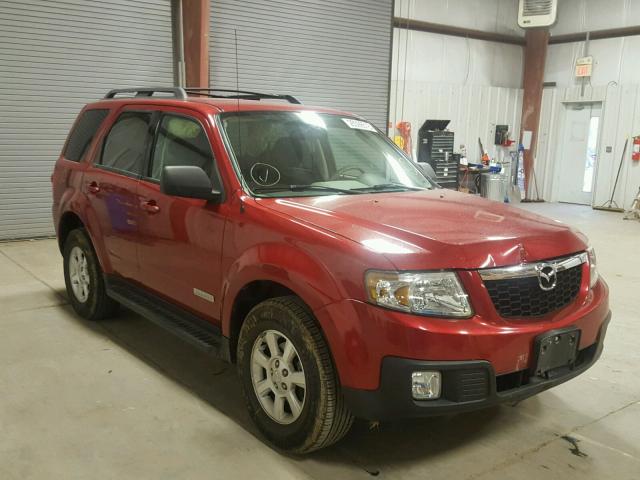 4F2CZ92Z18KM12818 - 2008 MAZDA TRIBUTE I RED photo 1