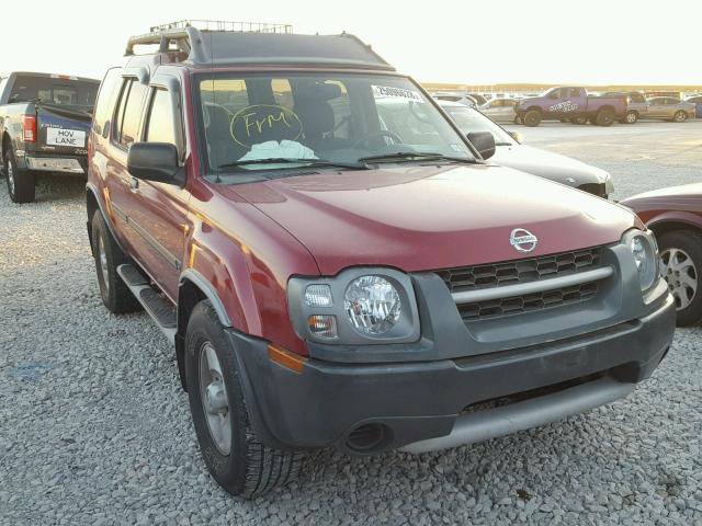 5N1ED28T63C700351 - 2003 NISSAN XTERRA XE RED photo 1