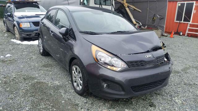 KNADM5A31D6890617 - 2013 KIA RIO LX Մոխրագույն լուսանկար 1