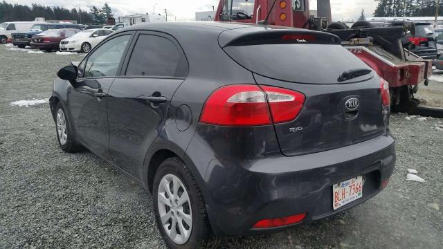 KNADM5A31D6890617 - 2013 KIA RIO LX Մոխրագույն լուսանկար 3