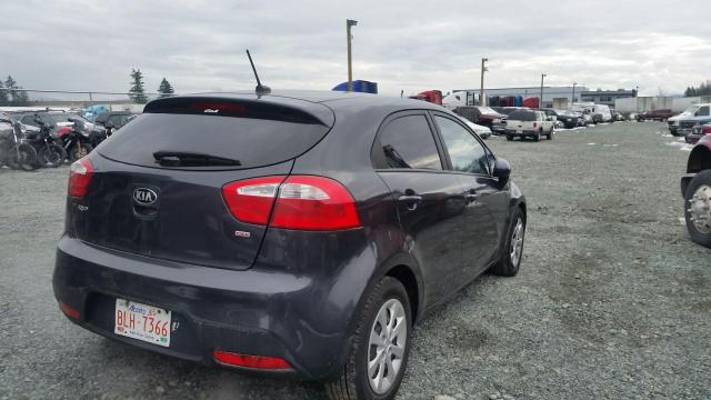 KNADM5A31D6890617 - 2013 KIA RIO LX Մոխրագույն լուսանկար 4