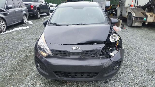 KNADM5A31D6890617 - 2013 KIA RIO LX Մոխրագույն լուսանկար 5
