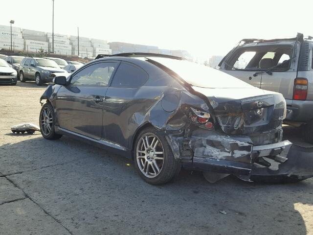 JTKDE167X80233854 - 2008 TOYOTA SCION TC 石墨色 照片 3