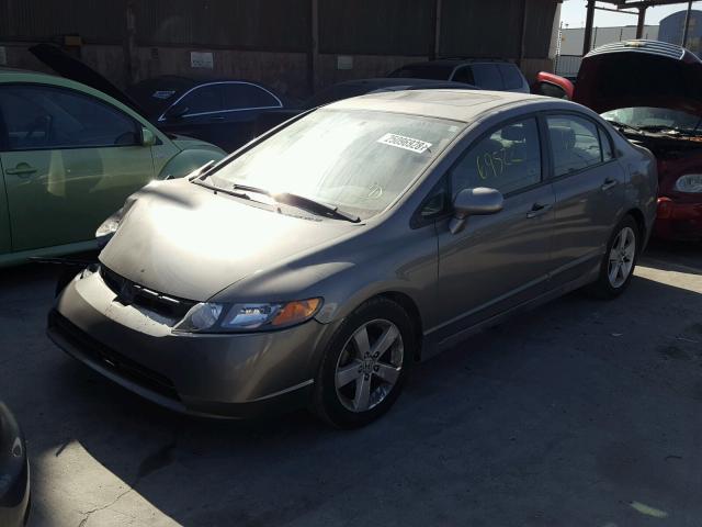 1HGFA168X6L105650 - 2006 HONDA CIVIC EX მწვანე ფოტო 2