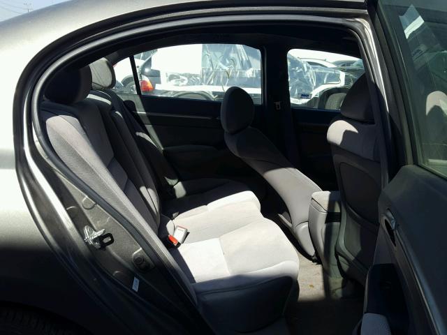 1HGFA168X6L105650 - 2006 HONDA CIVIC EX მწვანე ფოტო 6