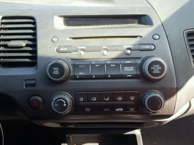 1HGFA168X6L105650 - 2006 HONDA CIVIC EX მწვანე ფოტო 9